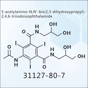 5-ацетиламино-М, М'-бис (2,3-дихидроксипропил) -2,4,6-трийодоизофталамид